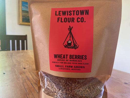100% Wheat Berries—Rouge De Bordeaux 1800s heritage wheat
